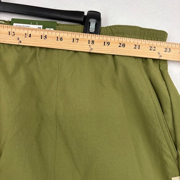Lake & Trail Pull On Shorts Size 3XL Olive Green UPF 50 Fast Dri Stretch Nylon - Picture 9 of 13